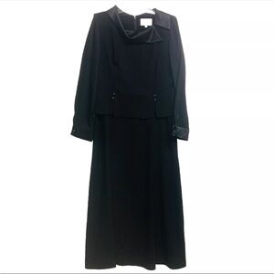 Women’s Vintage Julian Taylor Black Dress Size 12